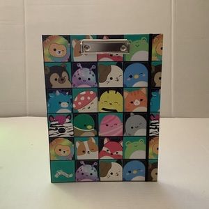 Original SquishMallows Stationary Folder Style Clipboard With Elastic Closure